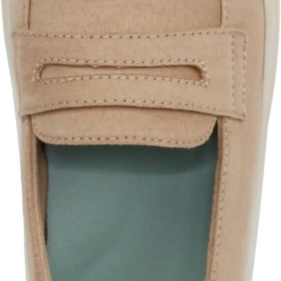 Women's Loafers Faux Leather Fabric Size 8 Casual Slip-On Comfort Flex - Picture 4 of 9